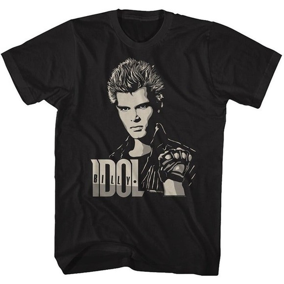 Angel H Other - Billy Idol Rock and Roll Music T-Shirt Vintage Fan Tee